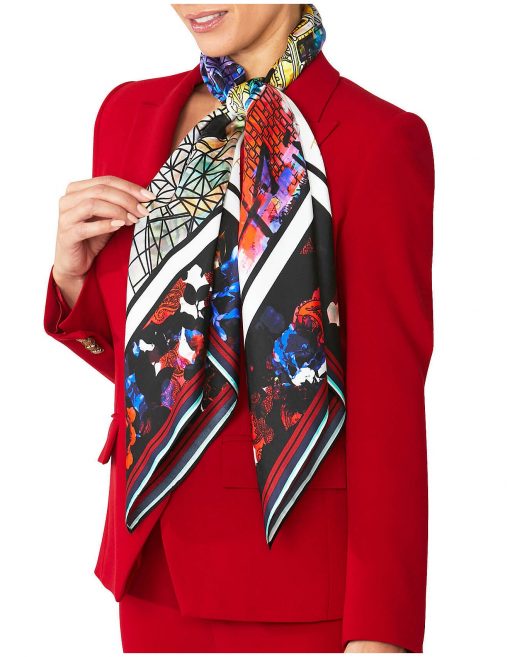Hot Sell MELBOURNE SILK SCARF Anthea Crawford Outlet On discount | Free ...